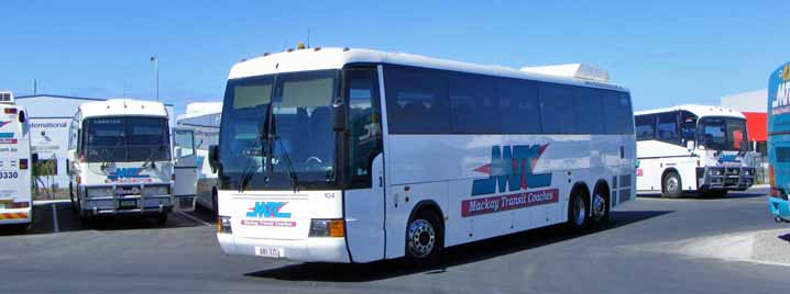 Mackay Transit Mercedes O404 Austral Denning Majestic 104